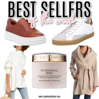 Houston top fashion blogger, LuxMommy, shares the best sellers of the week.