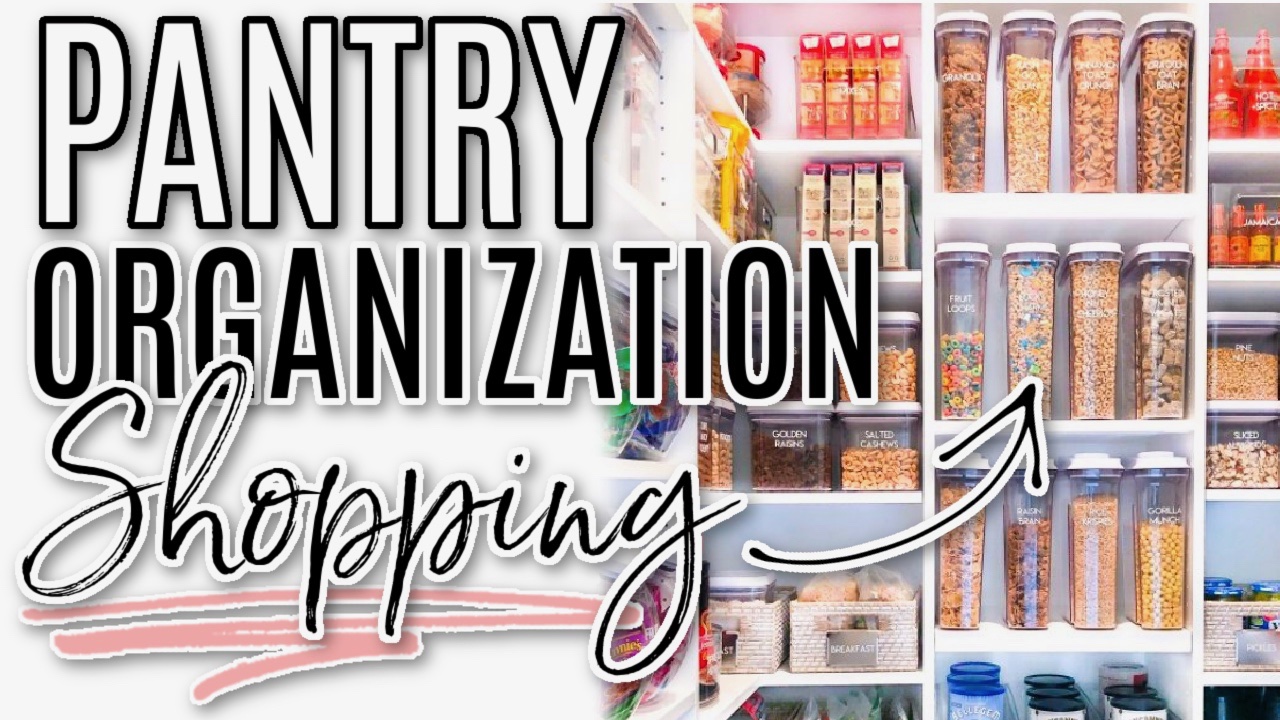 Pantry organization video