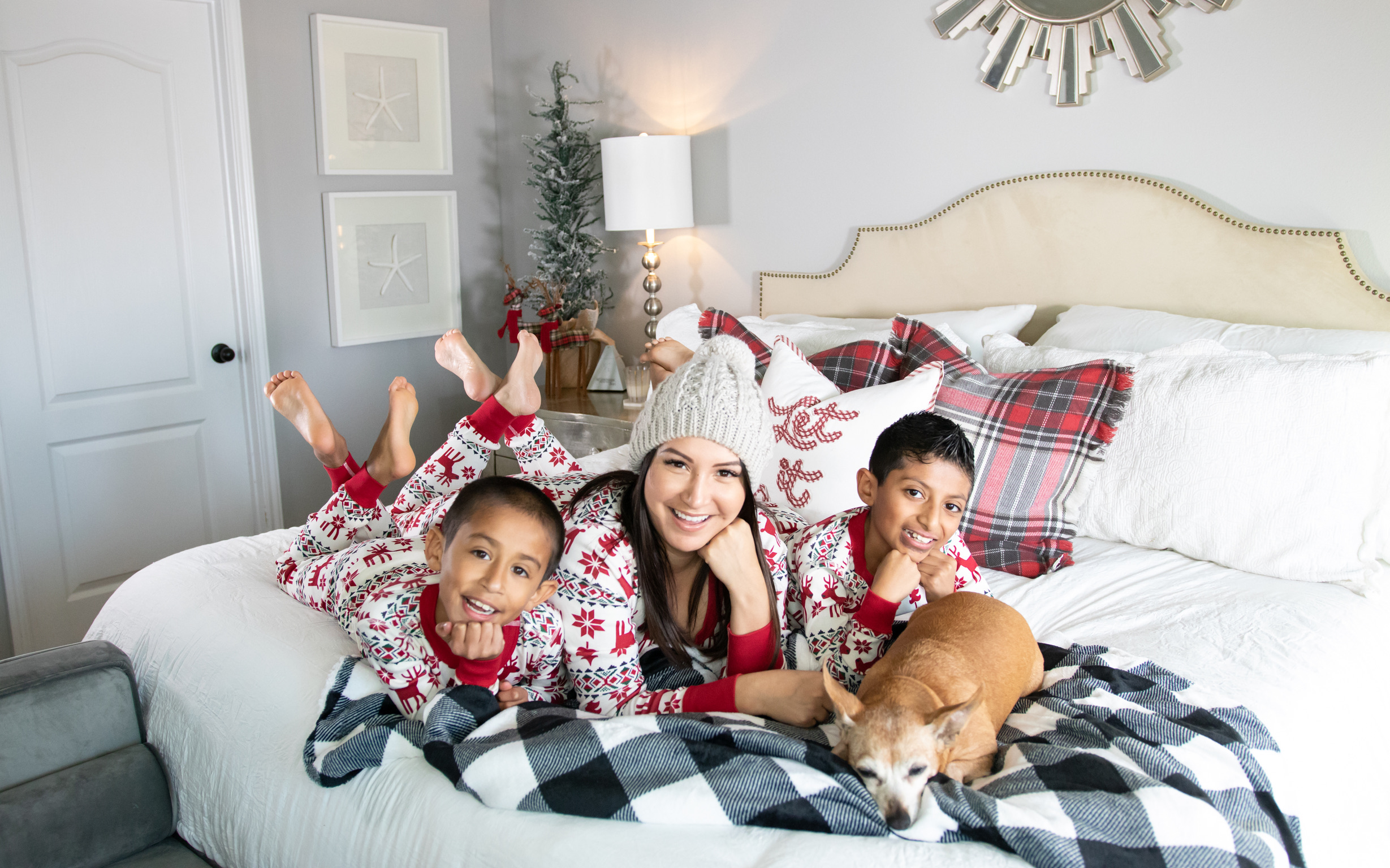 Christmas pajamas for the family