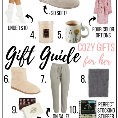 Cozy Gift Guide for her