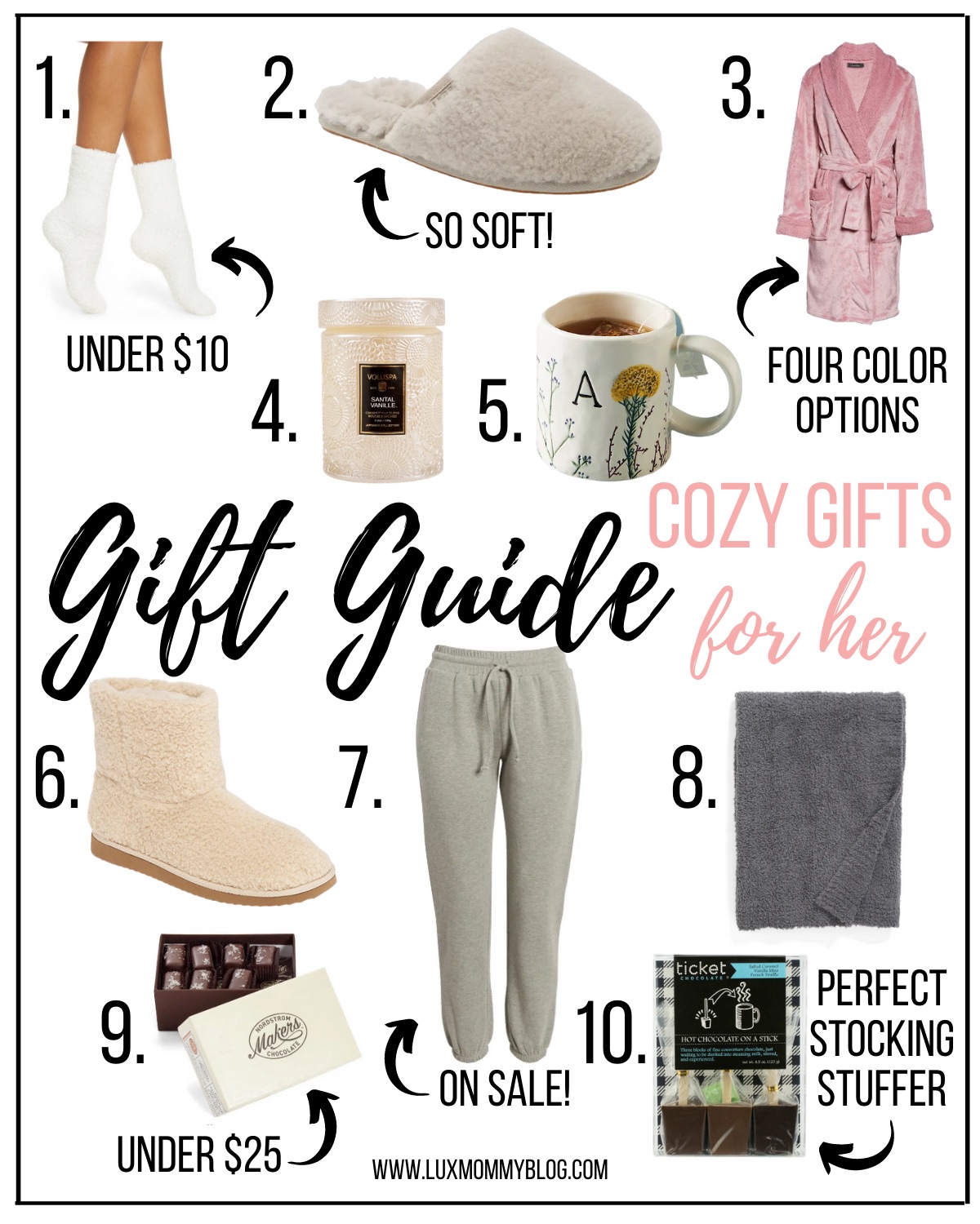 Cozy Gift Guide for her