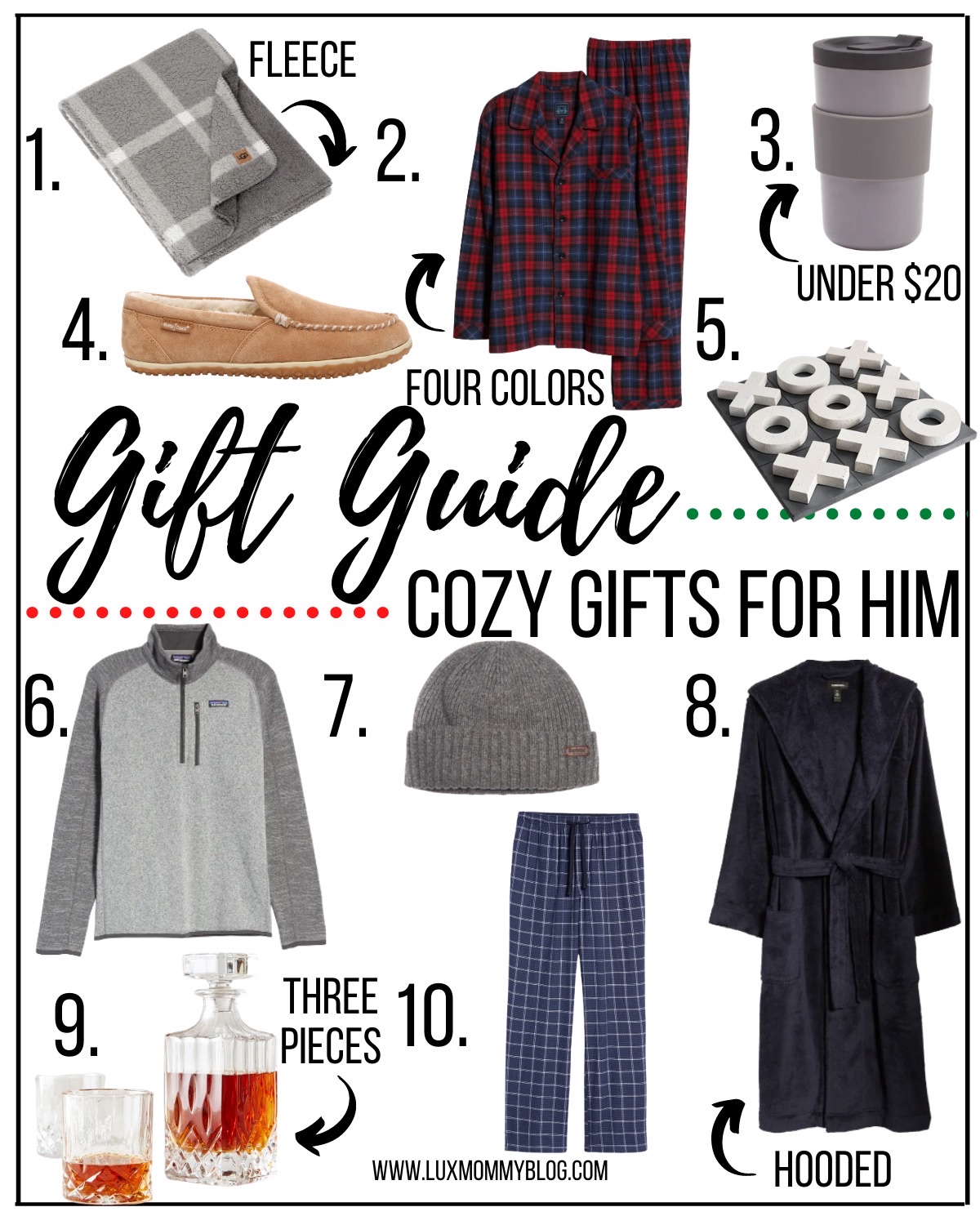 cozy gift guide for him