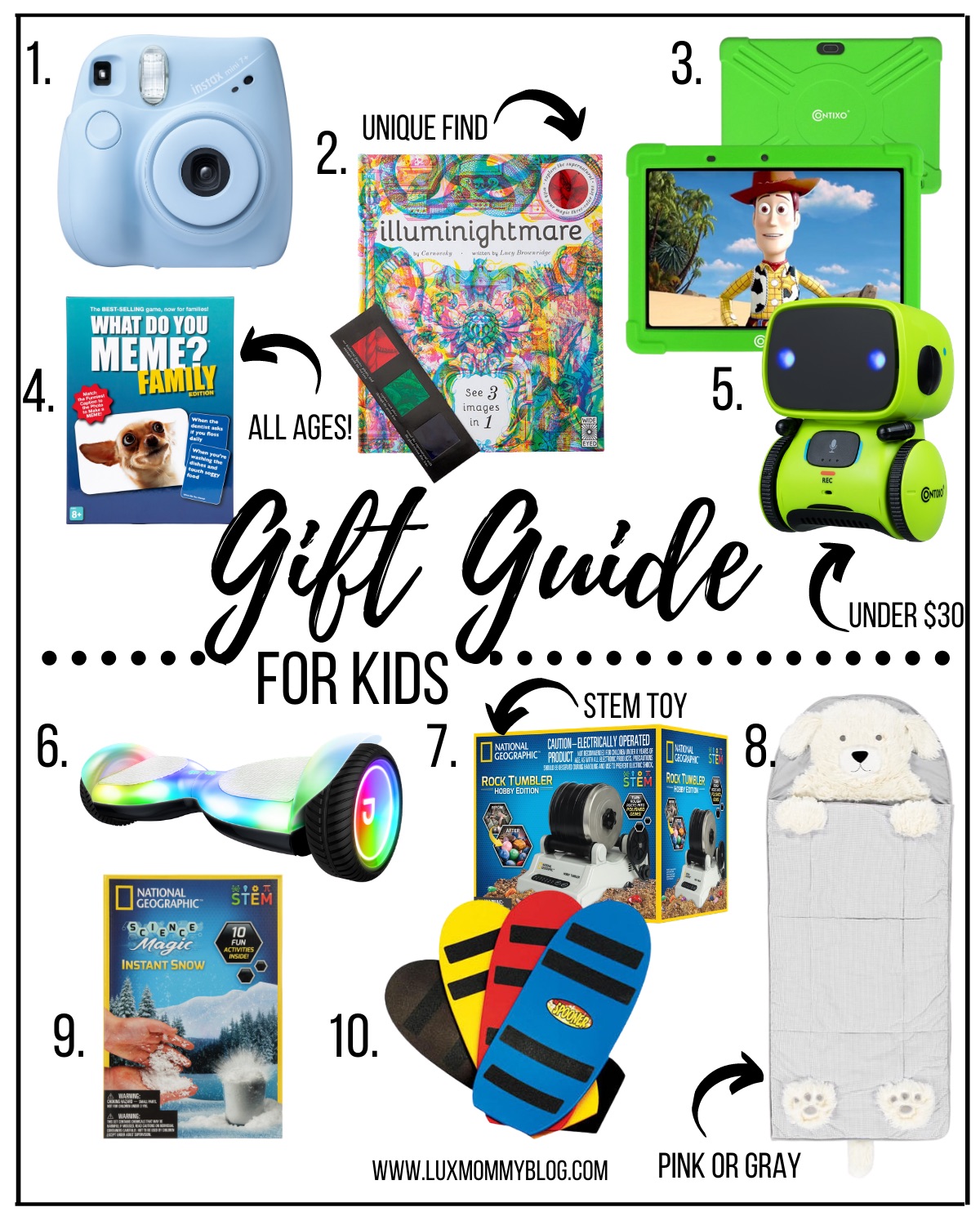 Kids gift guide