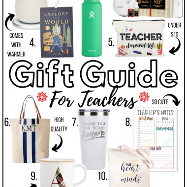 gift guide for teachers