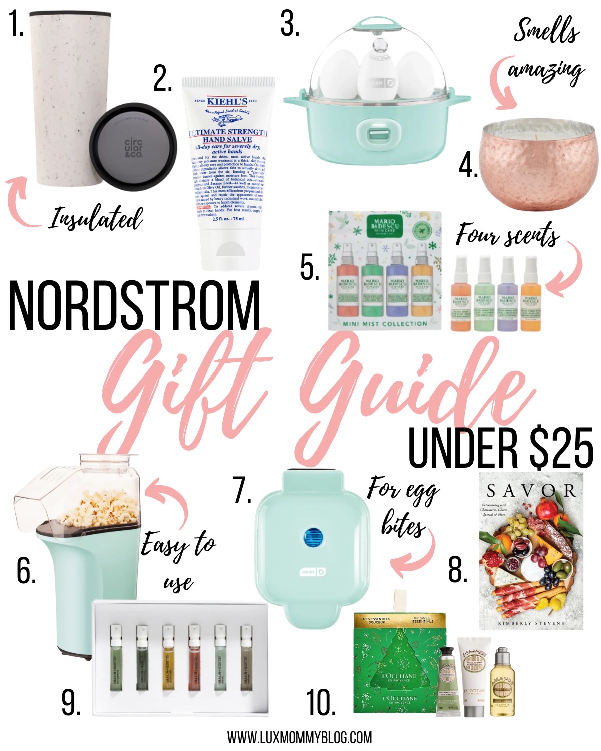 The Ultimate Women's Holiday Gift Guide: Gifts Under $25, Gifts Under $50,  Luxury Gifts