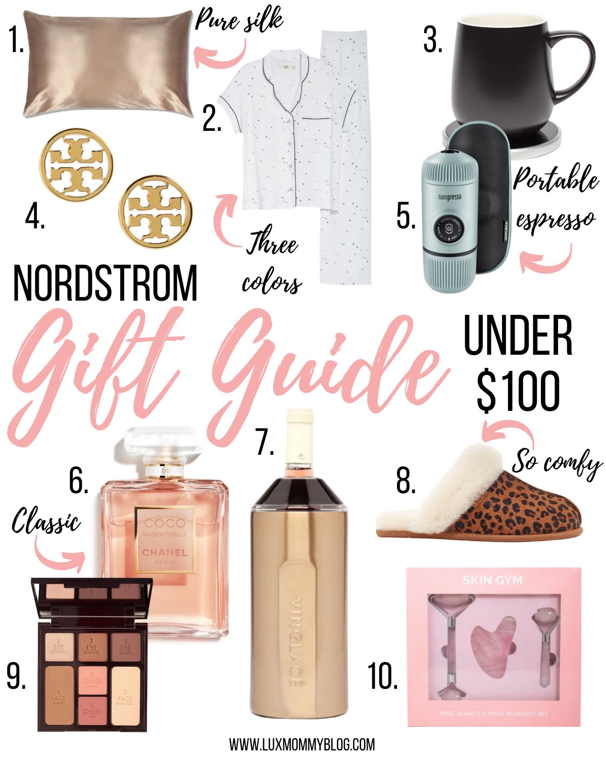 Nordstrom Gift Guide Under $25, $50 and $100, LuxMommy