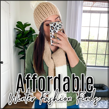 affordable winter fashion finds