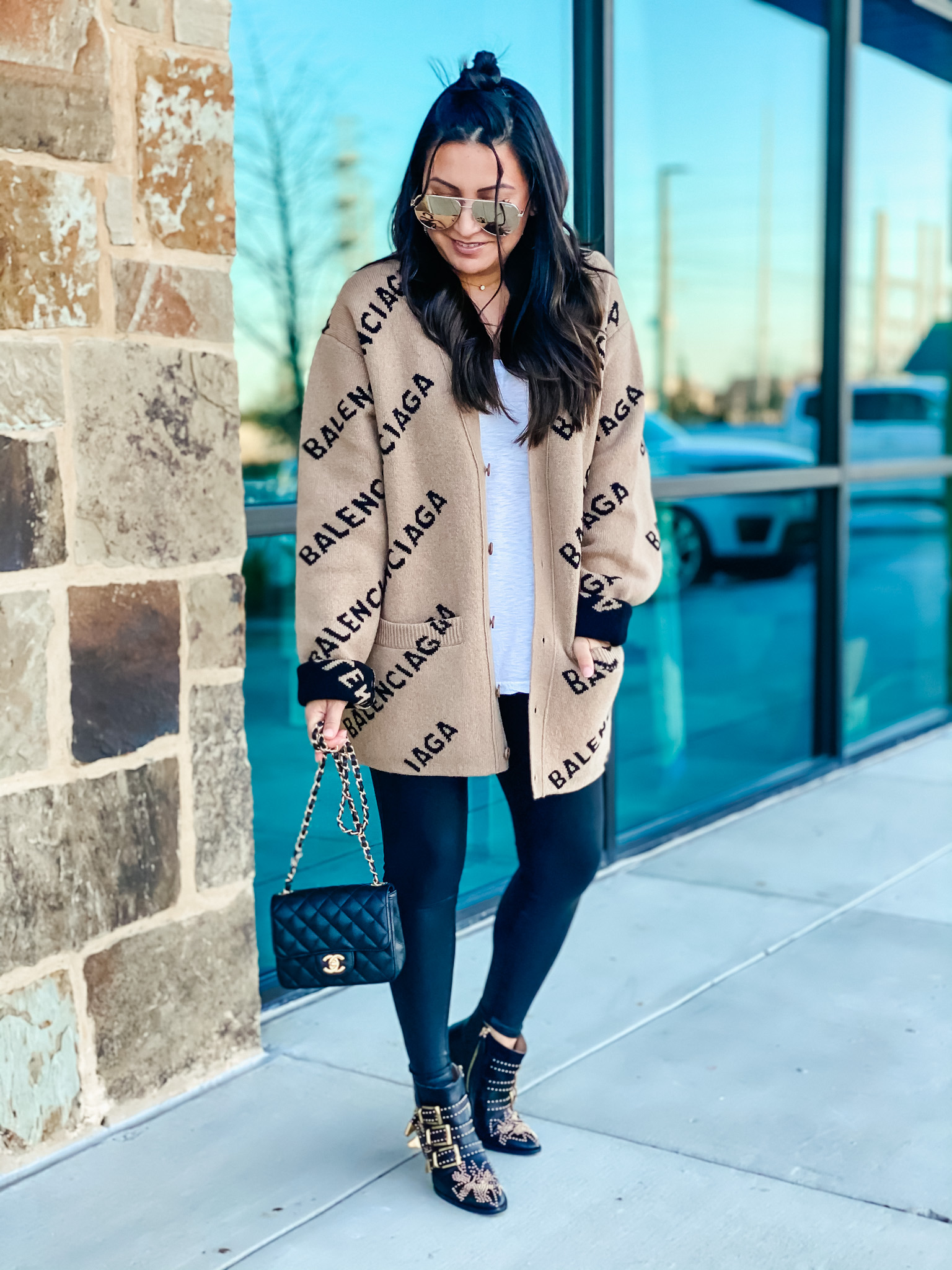 Houston top fashion and lifestyle blogger LuxMommy shares the perfect fall  outfit from Nordstrom and a new ysl belt perfect for fall