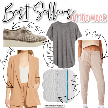 Houston top fashion and lifestyle blogger, LuxMommy shares the best sellers of the week