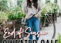 Houston top fashion blogger LuxMommy shares an end of season sweater sale