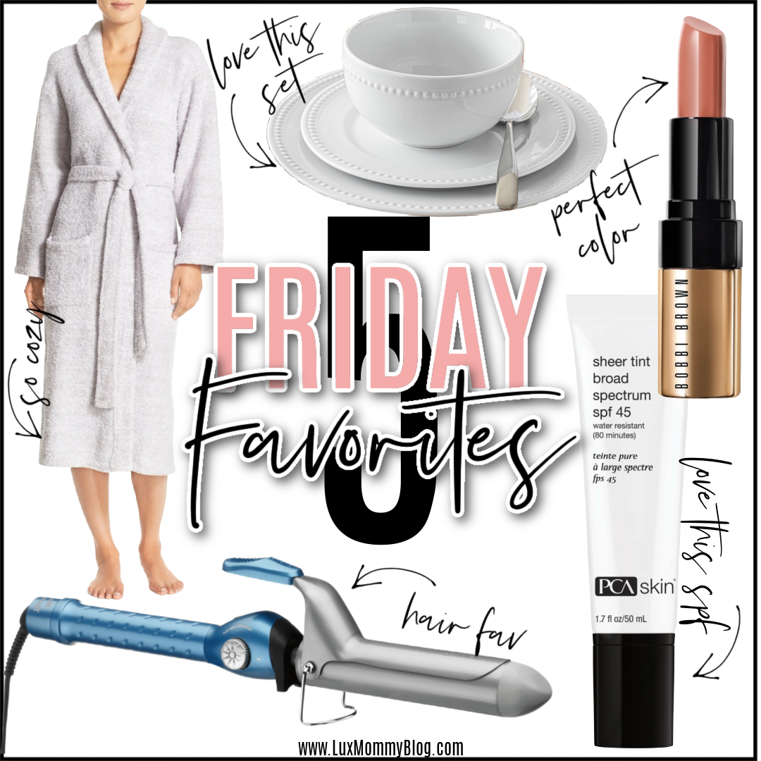 Houston top fashion blogger shares the weekly Friday 5 favorites