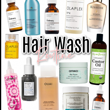 Houston top fashion blogger LuxMommy shares her weekly hair wash routine