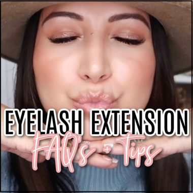 Houston top fashion blogger LuxMommy shares eyelash extension tips and tricks
