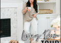 Houston top fashion blogger LuxMommy shares her living room tour