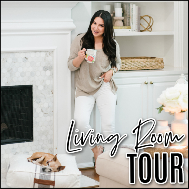 Houston top fashion blogger LuxMommy shares her living room tour