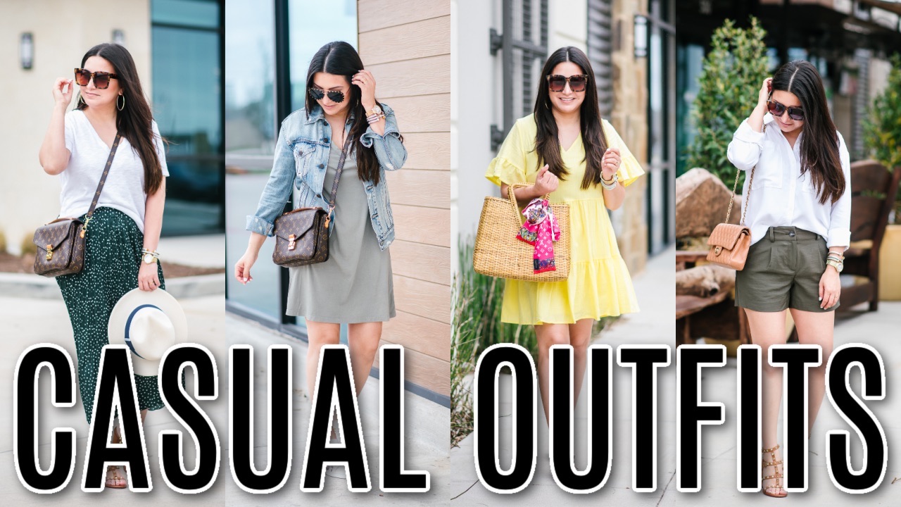 Houston top fashion blogger LuxMommy sharing causal outfits on YouTube