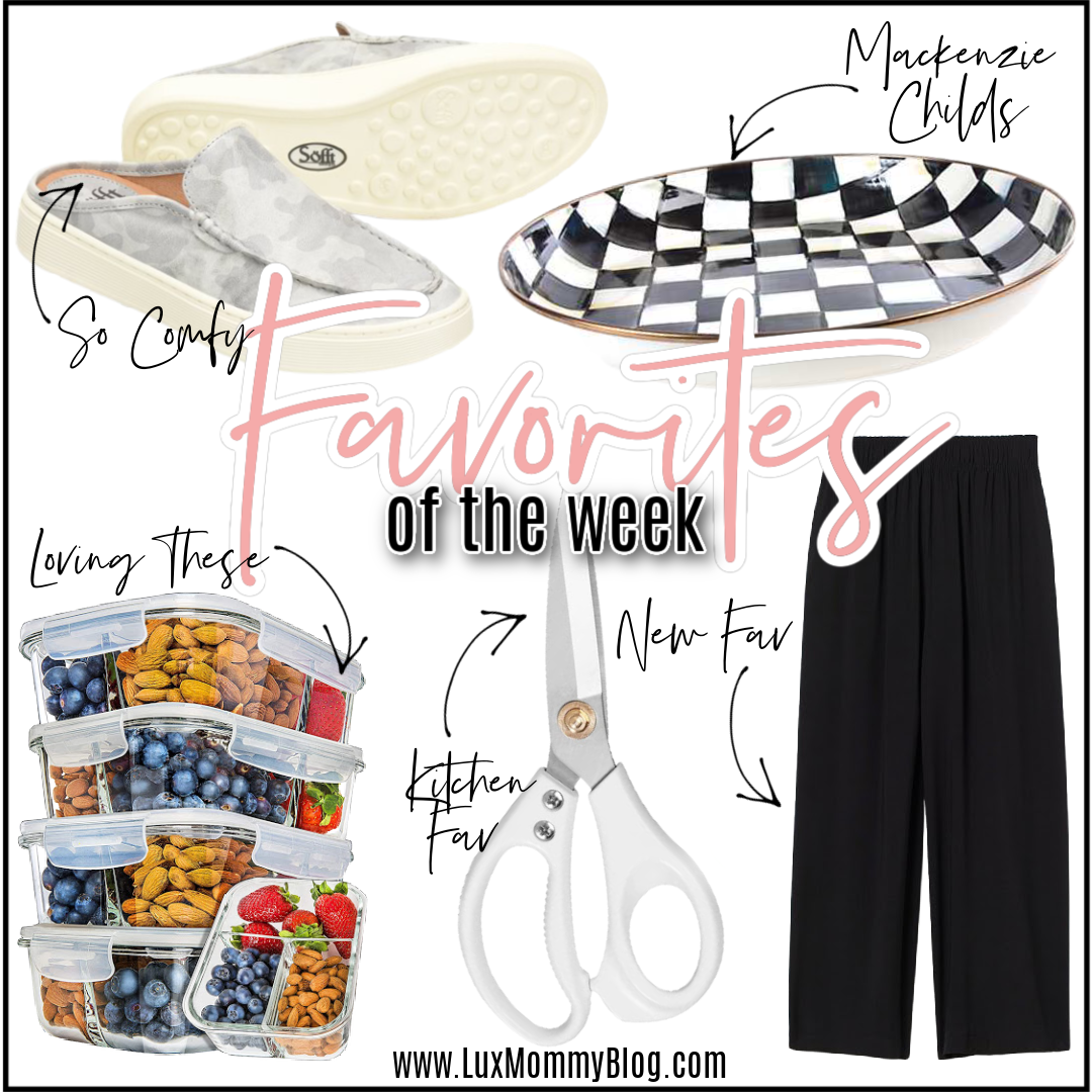 Houston lifestyle and fashion blogger LuxMommy sharing favorites of the week