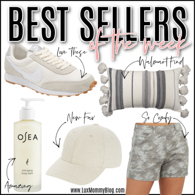 Houston lifestyle and fashion blogger LuxMommy shares best sellers of the week