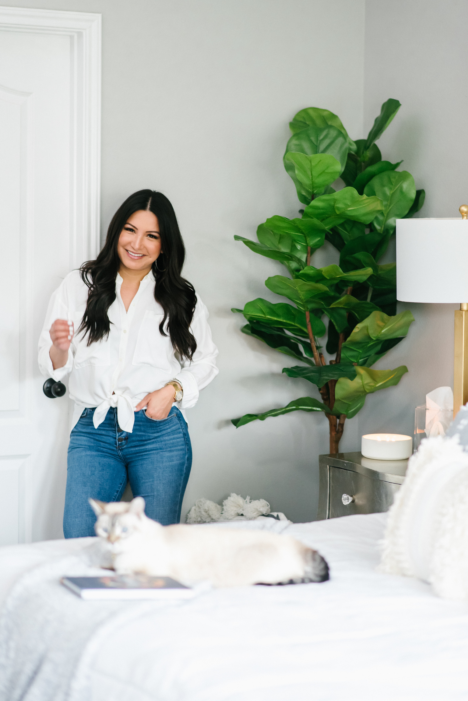 Houston top fashion and lifestyle blogger LuxMommy shares Affordable Bedroom Refresh