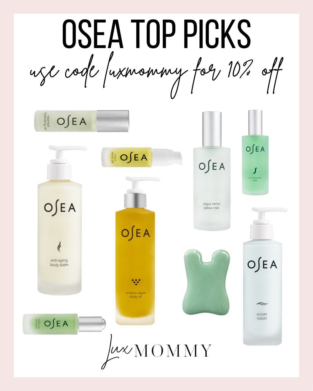 My Top Osea Picks + Code LuxMommy Houston Fashion, Beauty and