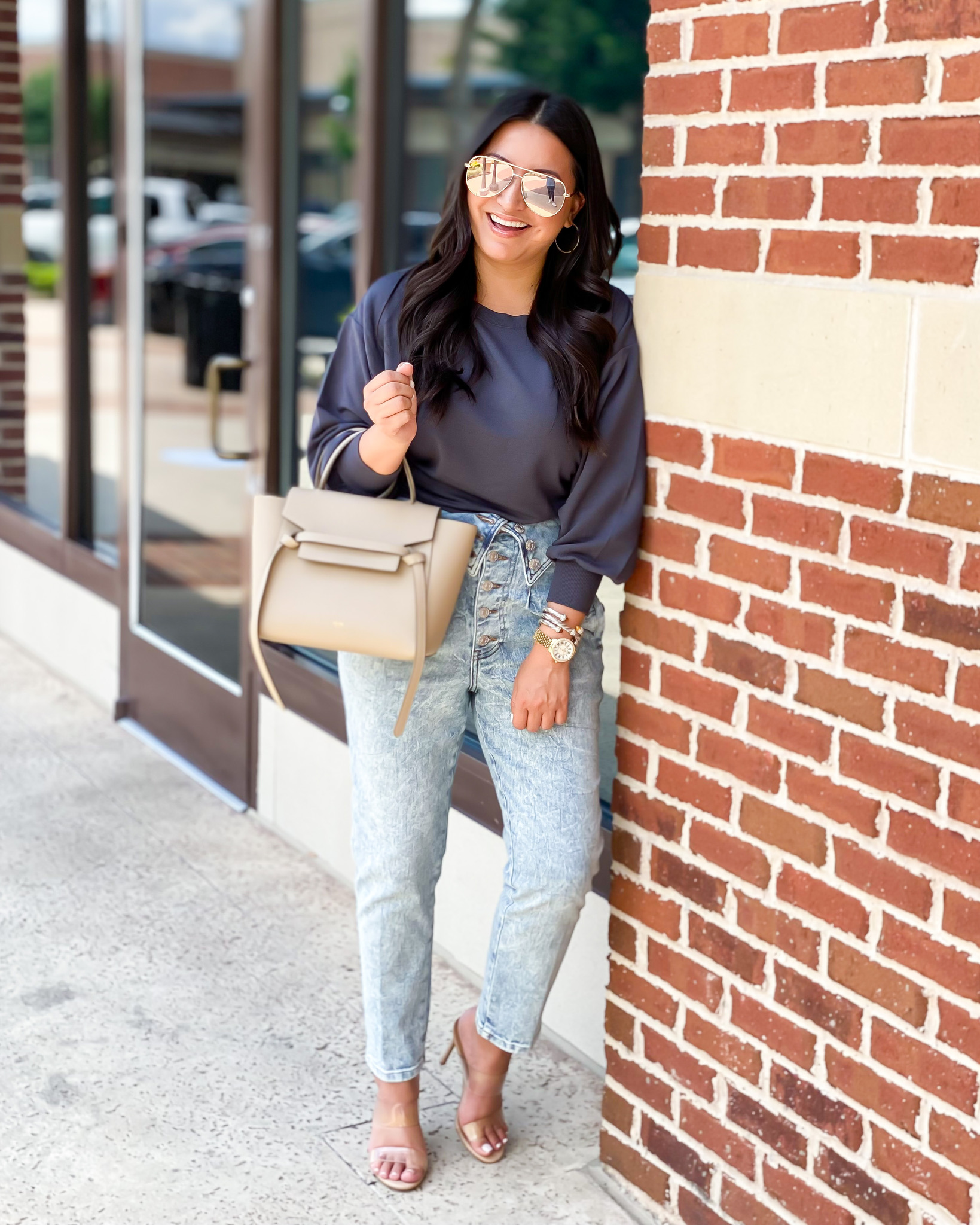 Houston lifestyle and fashion blogger LuxMommy sharing outfits of the day