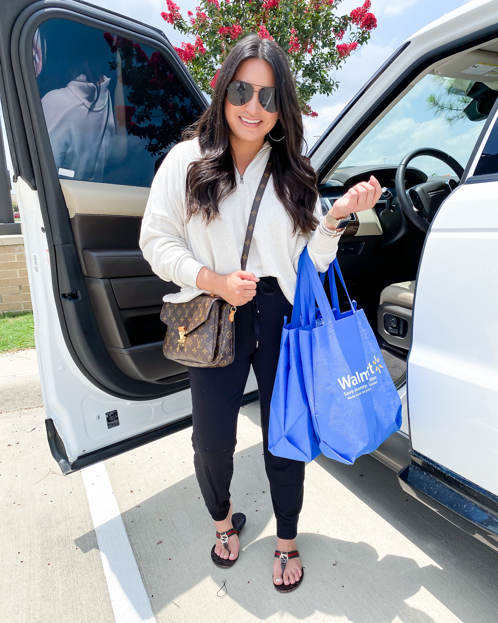 Houston lifestyle and fashion blogger LuxMommy sharing outfits of the day