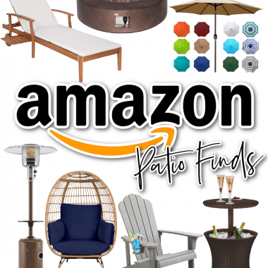 Houston lifestyle and fashion blogger LuxMommy sharing Amazon Patio Finds