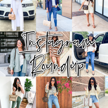 houston lifestyle and fashion blogger LuxMommy sharing outfits from July posted on instagram