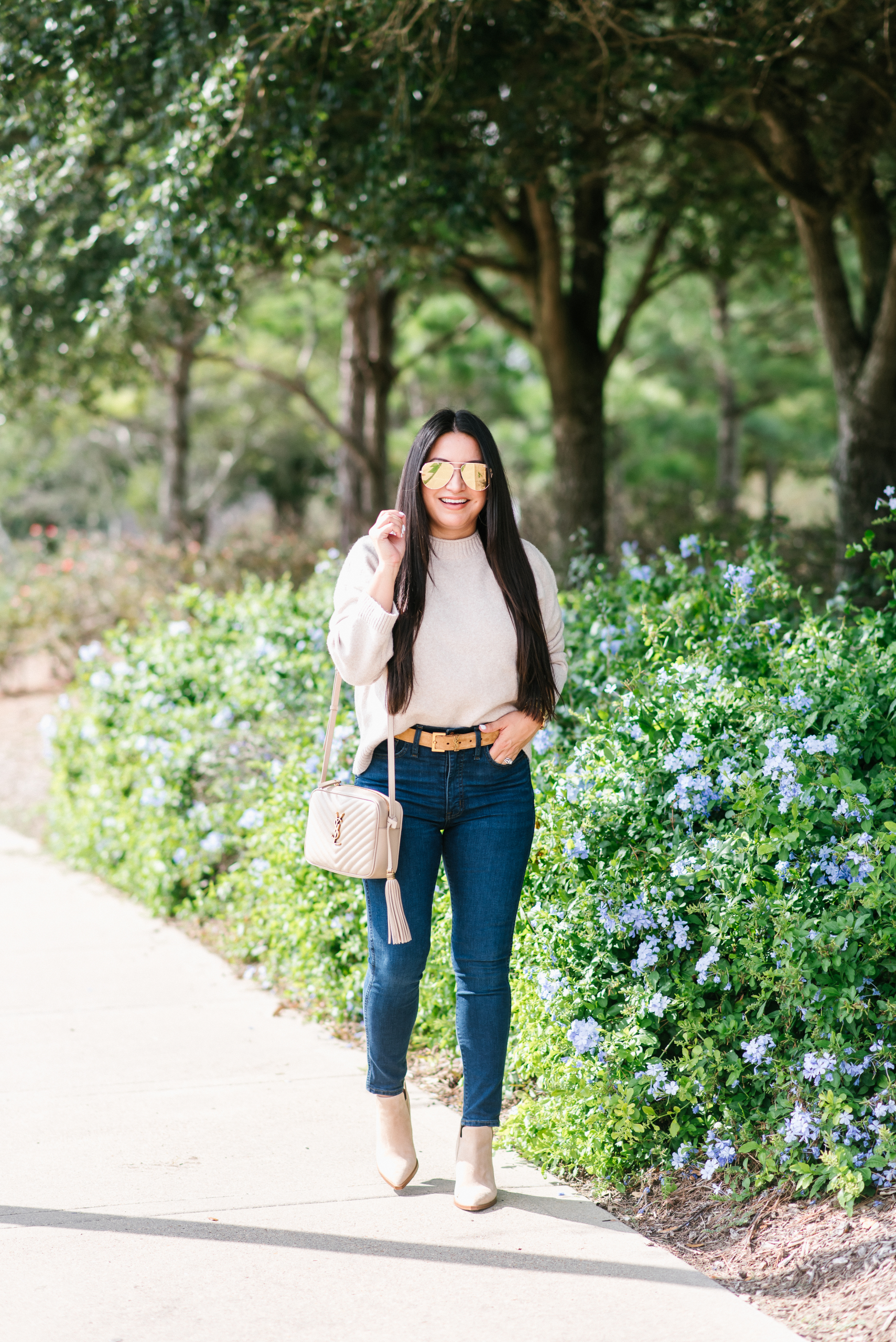 Houston top fashion and lifestyle blogger LuxMommy shares the perfect fall  outfit from Nordstrom and a new ysl belt perfect for fall