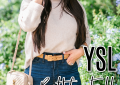 Houston top fashion and lifestyle blogger LuxMommy shares the perfect fall outfit from Nordstrom and a new ysl belt perfect for fall