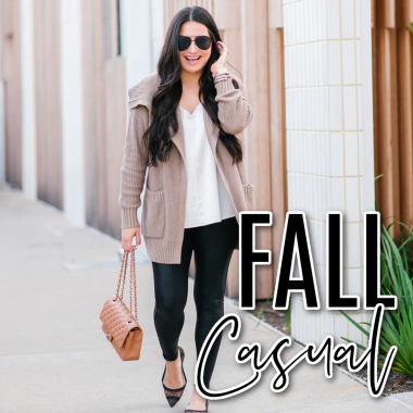 Houston top fashion and lifestyle blogger LuxMommy shares the perfect fall casual outfit with fendi flats and chanel handbag