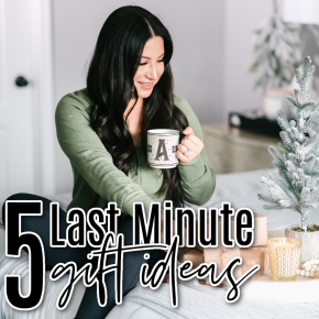 Houston top fashion and lifestyle blogger LuxMommy shares 5 fail proof last minute gift ideas for everyone on your list