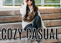 Houston top fashion and lifestyle blogger shares the perfect cozy and casual pullover