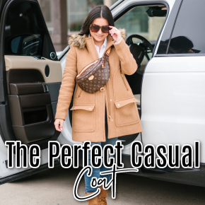 Houston top fashion and lifestyle blogger shares the perfect casual coat from jcrew on sale 40% off and the perfect winter boots