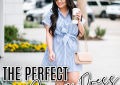 Houston top fashion and lifestyle blogger LuxMommy share the perfect spring dress from amazon