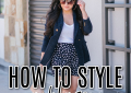 Houston top fashion and lifestyle blogger LuxMommy shares the cutest way to style a blzer for the hotter spring and summer months with a blazer and shorts from loft, a tank from topshop, stuart weitzman heels, Amazon sunnies and a Chanel filigree flap bag