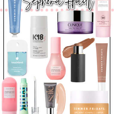 Houston fashion and lifestyle blogger LuxMommy recaps the top purchases from the Sephora sale with the best picks in beauty and skincare from brands like Clinique, summer fridays and more