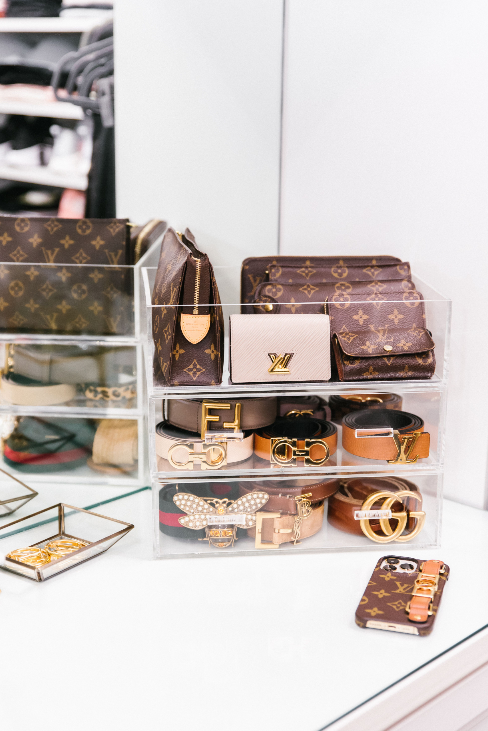 how to organize lv bag