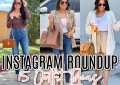 Houston fashion/lifestyle blogger LuxMommy shares 15 perfect transition outfits for going into fall in this Instagram roundup from September 2023.