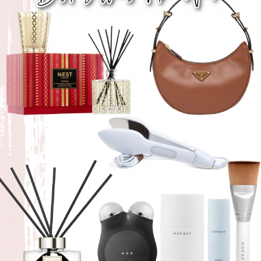 Houston fashion/lifestyle blogger LuxMommy shares best sellers of the week including a Nest diffuser set, another amazing reed diffuser, the perfect Prada bag, Nuface Mini+, and handheld steam iron.