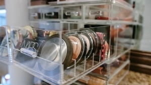 Bathroom organization, makeup organization