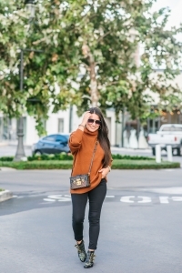 Chloe susanna boots, petite malle, louis vuitton petite malle, black jeans, mock turtleneck