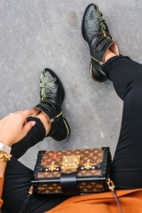 Chloe susanna boots, petite malle, louis vuitton petite malle, black jeans, mock turtleneck