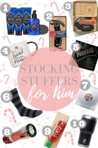 STOCKING STUFFERS for him