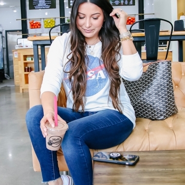 Nasa sweater, converse sneakers, goyard st louis handbag, wal-mart jeans