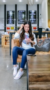 Nasa sweater, converse sneakers, goyard st louis handbag, wal-mart jeans