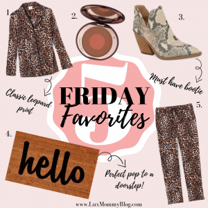 Friday Five Favorites