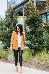 the best faux leather leggings