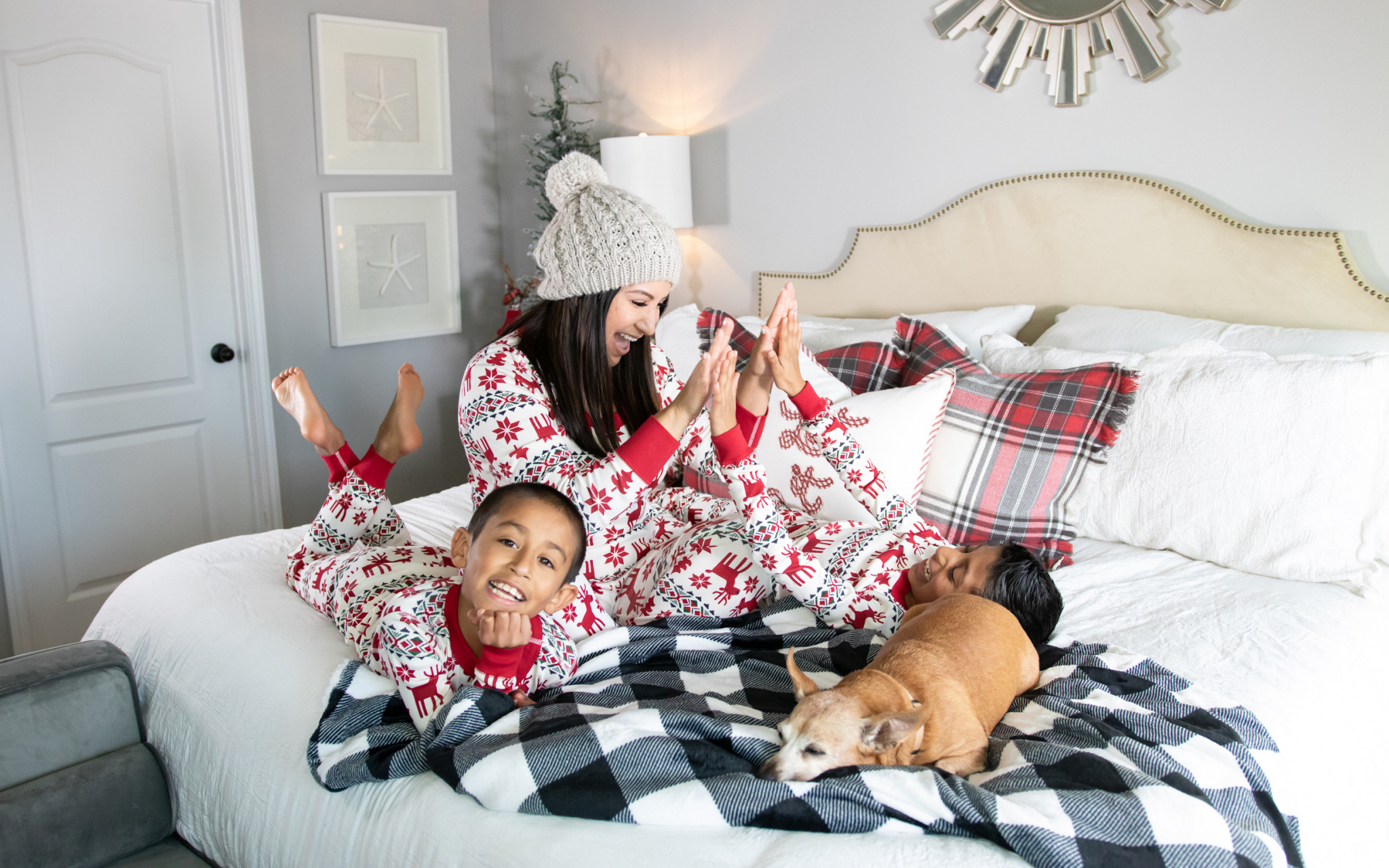 The Cutest Holiday Pajamas for the Whole Family | LuxMommy | Houston ...