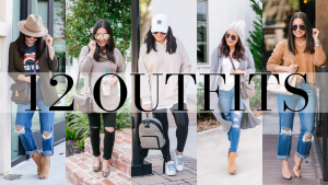 12 outfits lookbook